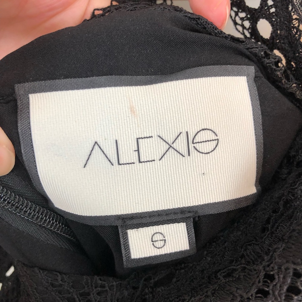 Alexis Oralie Guipure Lace Open Back Midi Dress - Picture 7 of 8